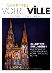 Votre Ville #188 – Couverture du magazine de la Ville de Chartres