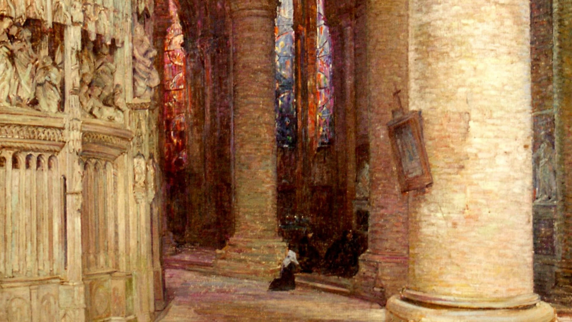 Musée des Beaux-Arts : intérieur de la cathédrale de Louise Anne-Saint – Ville de Chartres