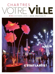 Votre Ville #182 - Couverture du magazine de la Ville de Chartres