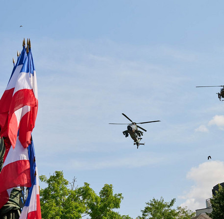 Cérémonie et défilé républicain du 14 juillet 2025