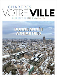 Votre Ville #226 – Couverture du magazine de la Ville de Chartres