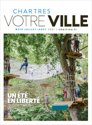 Votre Ville #210 – Couverture du magazine de la Ville de Chartres