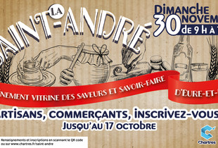 La ville de Chartres recherche des exposants pour la Saint-André.