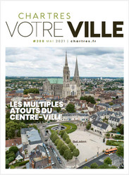 Votre Ville #208 – Couverture du magazine de la Ville de Chartres