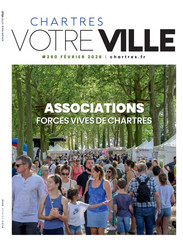 Votre Ville #260 &ndash; Couverture du magazine de la Ville de Chartres