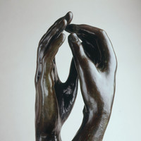 La Cathedrale, sculpture d'Auguste Rodin - 50 ans de la Convention du patrimoine mondial