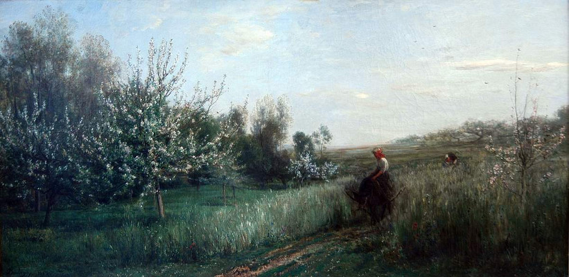 Musée des Beaux-Arts : Le Printemps de Charles-François Daubigny 