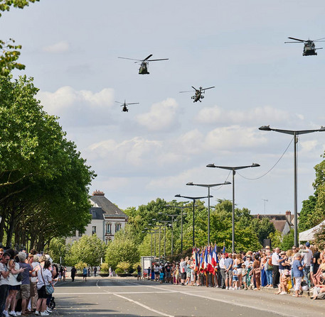 Cérémonie et défilé républicain du 14 juillet 2025