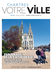 Votre Ville #190 – Couverture du magazine de la Ville de Chartres