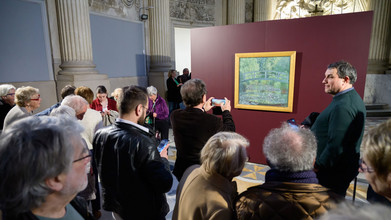 Cliquer pour en savoir plus Un tableau de Monet exposé temporairement au musée des Beaux-Arts