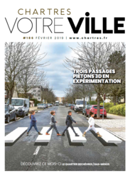 Votre Ville #186 – Couverture du magazine de la Ville de Chartres