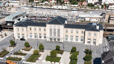 Vue aérienne du Pôle Gare en novembre 2024