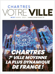 Votre Ville #207 – Couverture du magazine de la Ville de Chartres
