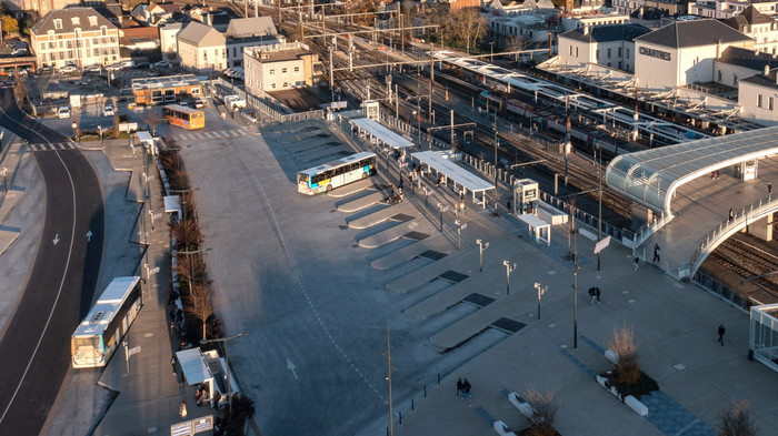 Le nouveau pôle d'échange multimodal - novembre 2024