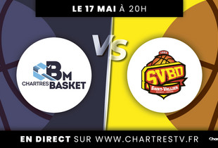 C'Chartres Basket Masculin vs Saint Vallier – Play Offs 2024