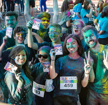 Color Chartres 2018, course-balade réservée aux étudiants de Chartres métropole – Ville de Chartres