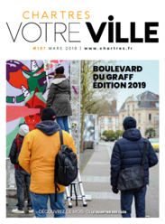 Votre Ville #187 – Couverture du magazine de la Ville de Chartres