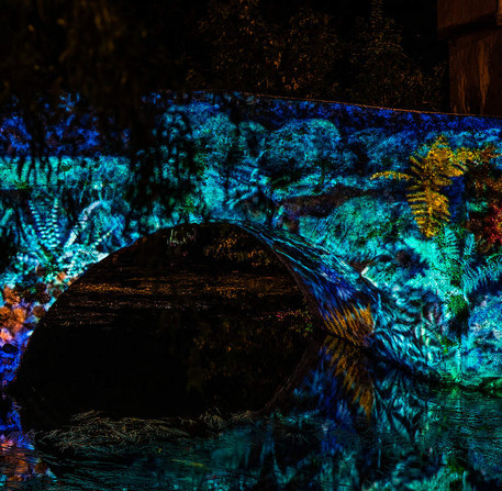 Chartres en lumières, illumination des bords de l'Eure, 2018 – Ville de Chartres