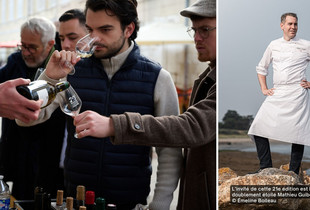 Le march&eacute; de la paul&eacute;e des vins de Loire.