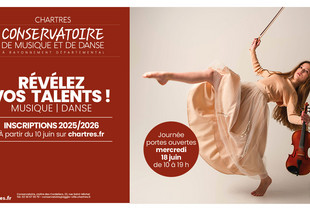 Conservatoire de Chartres : les inscriptions 2025-2026 sont ouvertes !