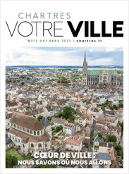 Votre Ville #212 – Couverture du magazine de la Ville de Chartres