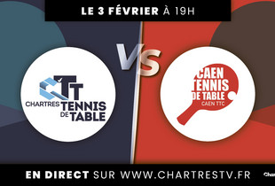C'Chartres Tennis de Table vs Caen
