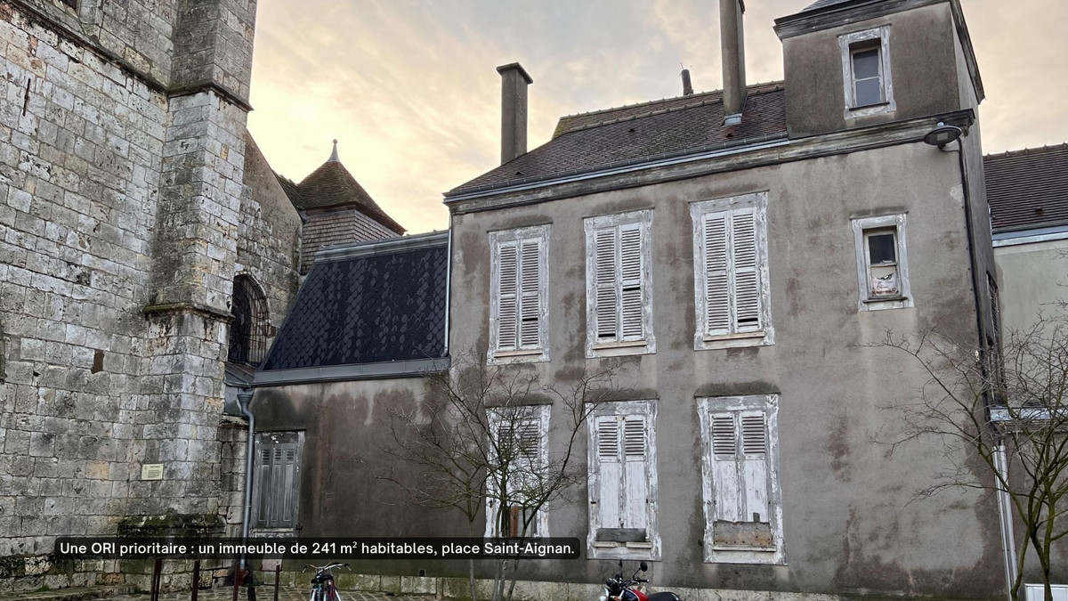 Une ORI prioritaire : un immeuble de 241 m² habitables, place Saint-Aignan