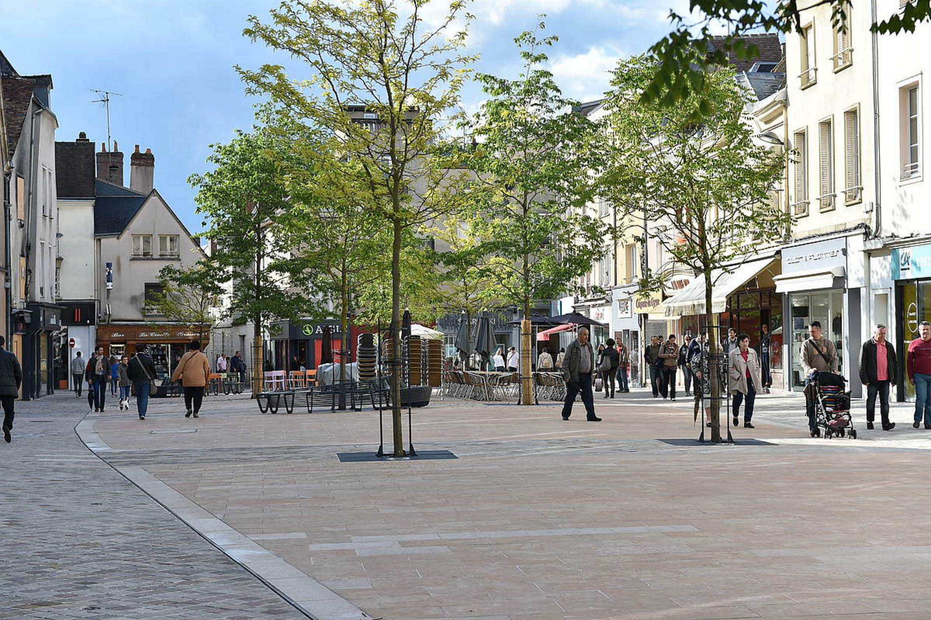 La place du Cygne – Ville de Chartres