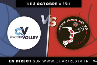 C'Chartres Volley vs Kloar-Aven