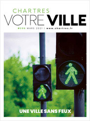 Votre Ville #206 – Couverture du magazine de la Ville de Chartres