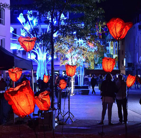 Spectacle musical « Le Chant des coquelicots », de FredAndCo / Les Allumantes, place du Cygne – Ville de Chartres