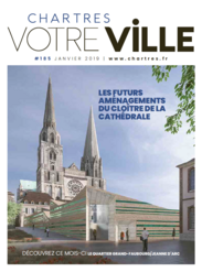 Votre Ville #185 – Couverture du magazine de la Ville de Chartres