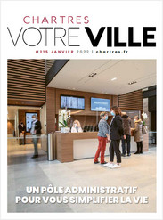 Votre Ville #215 – Couverture du magazine de la Ville de Chartres