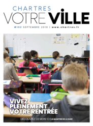 Votre Ville #192 – Couverture du magazine de la Ville de Chartres