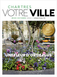 Votre Ville #223 – Couverture du magazine de la Ville de Chartres