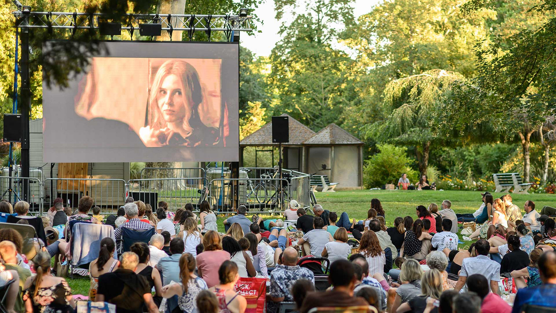 Cinéma de plein air au parc des Bords-de-l'Eure