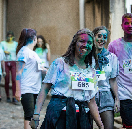 Color Chartres 2018, course-balade réservée aux étudiants de Chartres métropole – Ville de Chartres