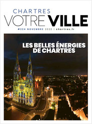 Votre Ville #224 – Couverture du magazine de la Ville de Chartres