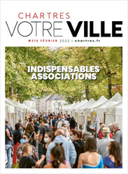 Votre Ville #216 – Couverture du magazine de la Ville de Chartres