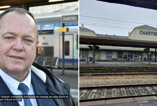 Gare de Chartres quais