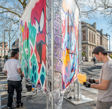 Boulevard du graff 2019 : séances de live graff sur le boulevard Chasles – Ville de Chartres