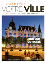 Votre Ville #191 – Couverture du magazine de la Ville de Chartres