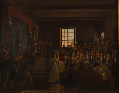 Léon Mathieu Cochereau et Antoine Auguste Massé, Une Leçon aux Sourds-muets, années 1810