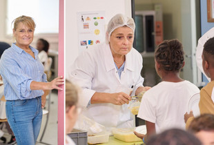 Elisabeth de Campos, référente scolaire de l'école Maurice-Carême à Chartres