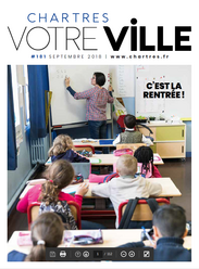 Votre Ville #181 - Couverture du magazine de la ville de Chartres