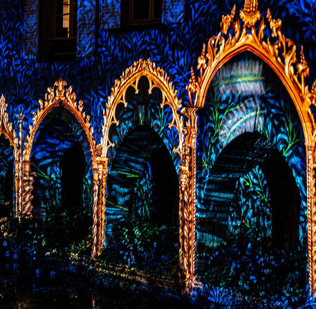 Chartres en lumières, illumination des bords de l'Eure, 2018 – Ville de Chartres
