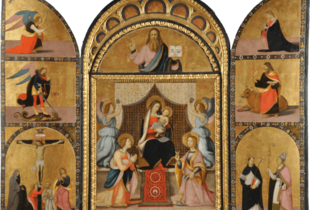 Mus&eacute;e des Beaux-Arts : Glorification de la sainte Vierge de Mariotto Albertinelli &ndash; Ville de Chartres