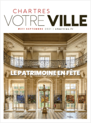 Votre Ville #211 – Couverture du magazine de la Ville de Chartres