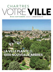 Votre Ville #222 – Couverture du magazine de la Ville de Chartres
