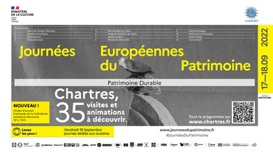 Journées européennes du Patrimoine 2022 - Chartres